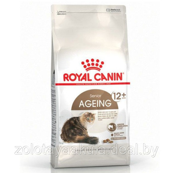 Корм в развес ROYAL CANIN Ageing +12 для взрослых кошек старше 12 лет, 1кг - фото 1 - id-p196620775