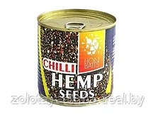 Зерновая смесь Lion Baits Hemp seeds Chili, 430мл