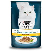 Gourmet Корм для кошек GOURMET Perle с курицей 75гр