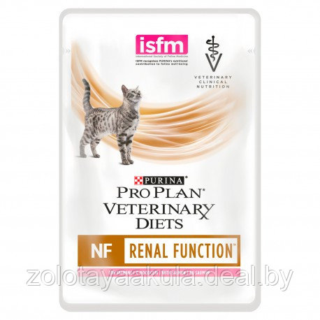 Корм для кошек PRO PLAN PPVD NF Renal диетический при патологии почек Лосось, 85гр - фото 1 - id-p196620832