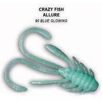 Резина Crazy Fish Allure 1,6'' 90, Кальмар, 8шт