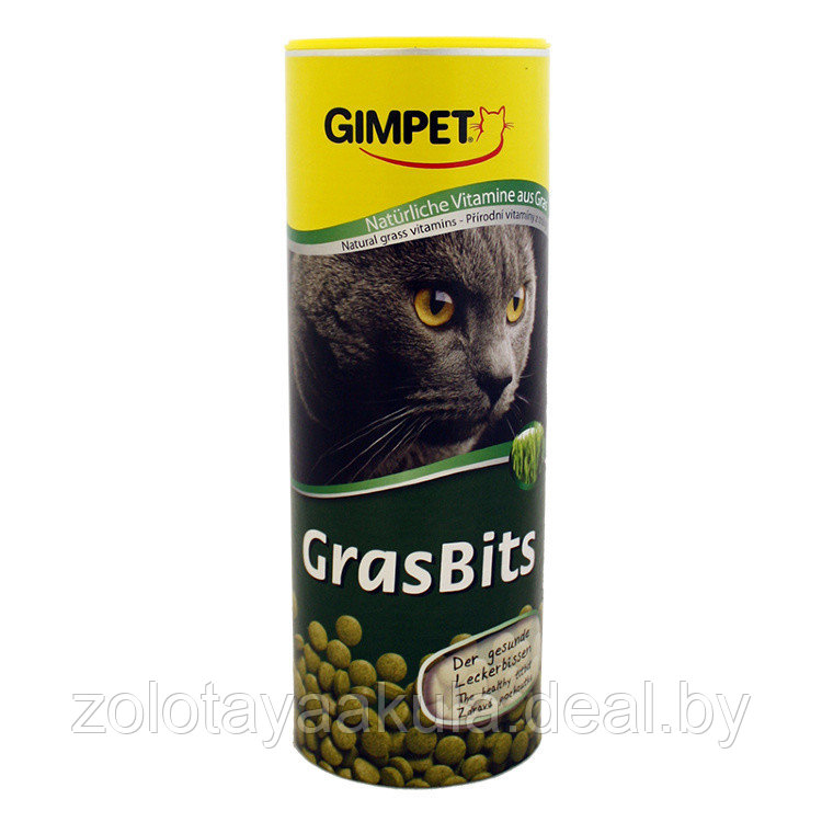 GIMCAT Витаминное лакомство GIMPET для кошек с травой 20шт - фото 1 - id-p196620876
