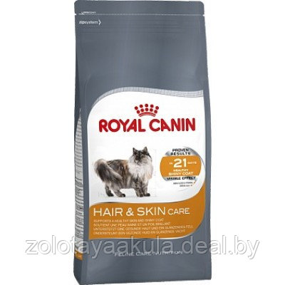 Корм в развес ROYAL CANIN Hair&Skin Care для поддержания здоровья кожи и шелковистости шерсти, 1кг - фото 1 - id-p196620881