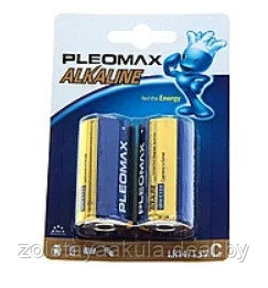 Батарейка Pleomax Alkaline LR14 2шт (бочка)