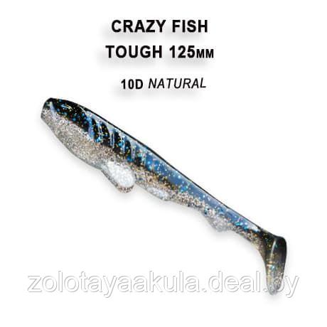 Резина Crazy Fish Tough 2,8'' 10d, Кальмар, 5шт - фото 1 - id-p196622046