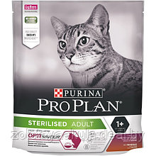Корм PRO PLAN 3кг Sterilised Утка и печень для взрослых стерилизованных котов