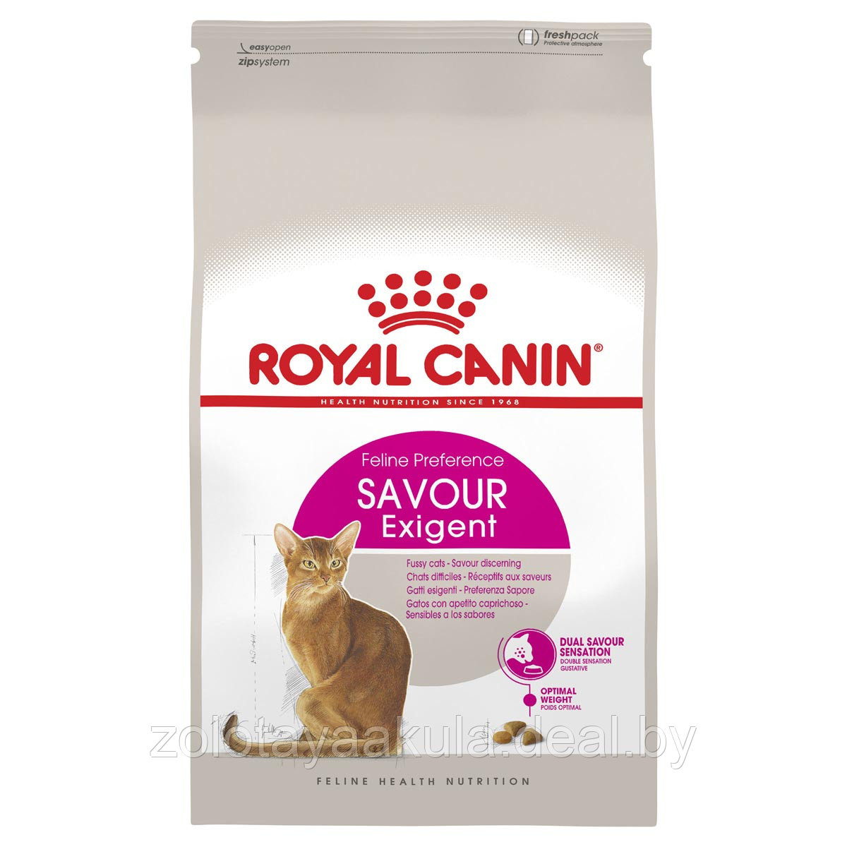 2кг Корм ROYAL CANIN Savour Exigent для взрослых кошек, привередливых ко вкусу - фото 1 - id-p196620942
