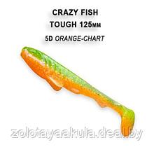 Резина Crazy Fish Tough 2,8'' 5d, Кальмар, 5шт