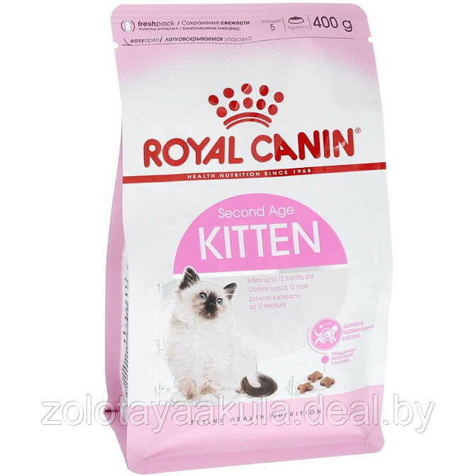0,3кг Корм ROYAL CANIN Kitten для котят с 4 до 12 месяцев - фото 1 - id-p196620963