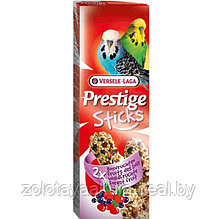 Палочки Versele-Laga Prestige Sticks для волнистых попугаев с семенами и лесными фруктами, 60гр
