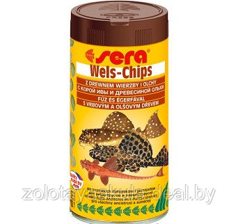 Корм SERA 100мл Wels-Chips Чипсы для сомов