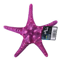 Декорация для аквариума Silver Berg Морская звезда Розовая 17см, №755