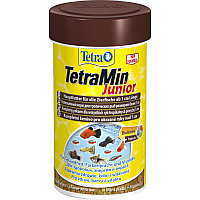 Tetra Корм TETRA 100мл Min Junior Мини-Хлопья для всех видов тропических рыб размером более 1см