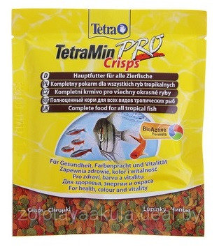 Корм TETRA Min ProCrisps Чипсы для всех видов тропических рыб, 12гр - фото 1 - id-p196621056