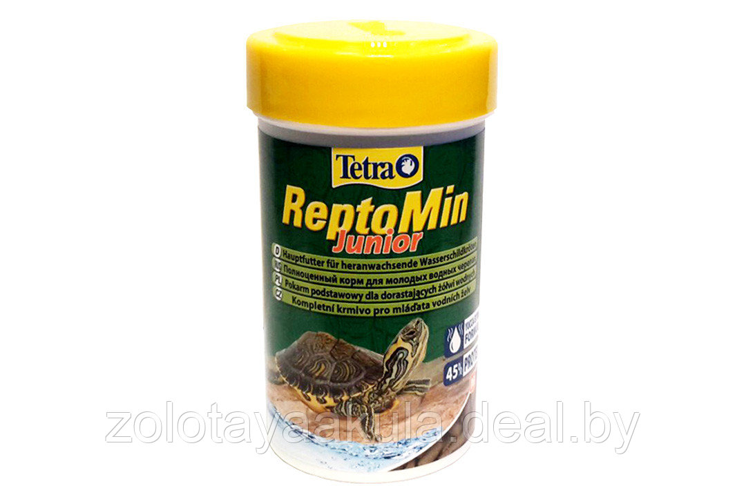 Корм TETRA ReptoMin Junior для водных черепах, 100мл