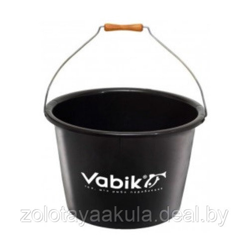 Ведро для прикормки Vabik Black 13л