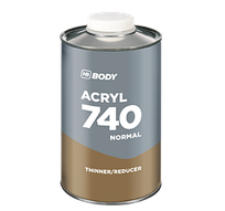 Разбавитель для акриловых материалов BODY 740 ACRYL NORMAL