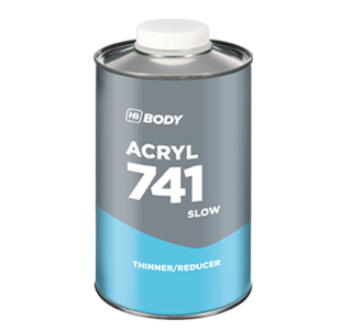 Растворитель для акриловых продуктов HB BODY 741 ACRYL SLOW