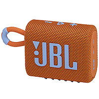 Портативная колонка JBL Go 3 с защитой от воды оранжевая