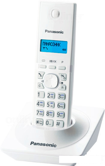 Радиотелефон Panasonic KX-TG1711RUW - фото 1 - id-p196625674