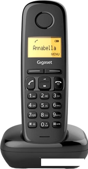 Радиотелефон Gigaset A170 (черный) - фото 1 - id-p196626162