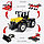 Конструктор Mould King 17019 Трактор JCB Fastrac 4000 с ДУ 4в1 2596 деталей, фото 5
