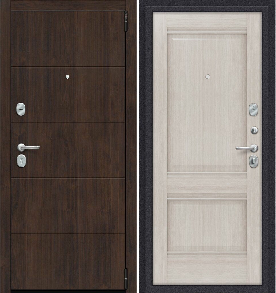 Двери входные металлические Porta R 4.K42 Almon 28/Cappuccino Veralinga