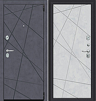 Двери входные металлические Porta R 15.15 Graphite Art/Snow Art