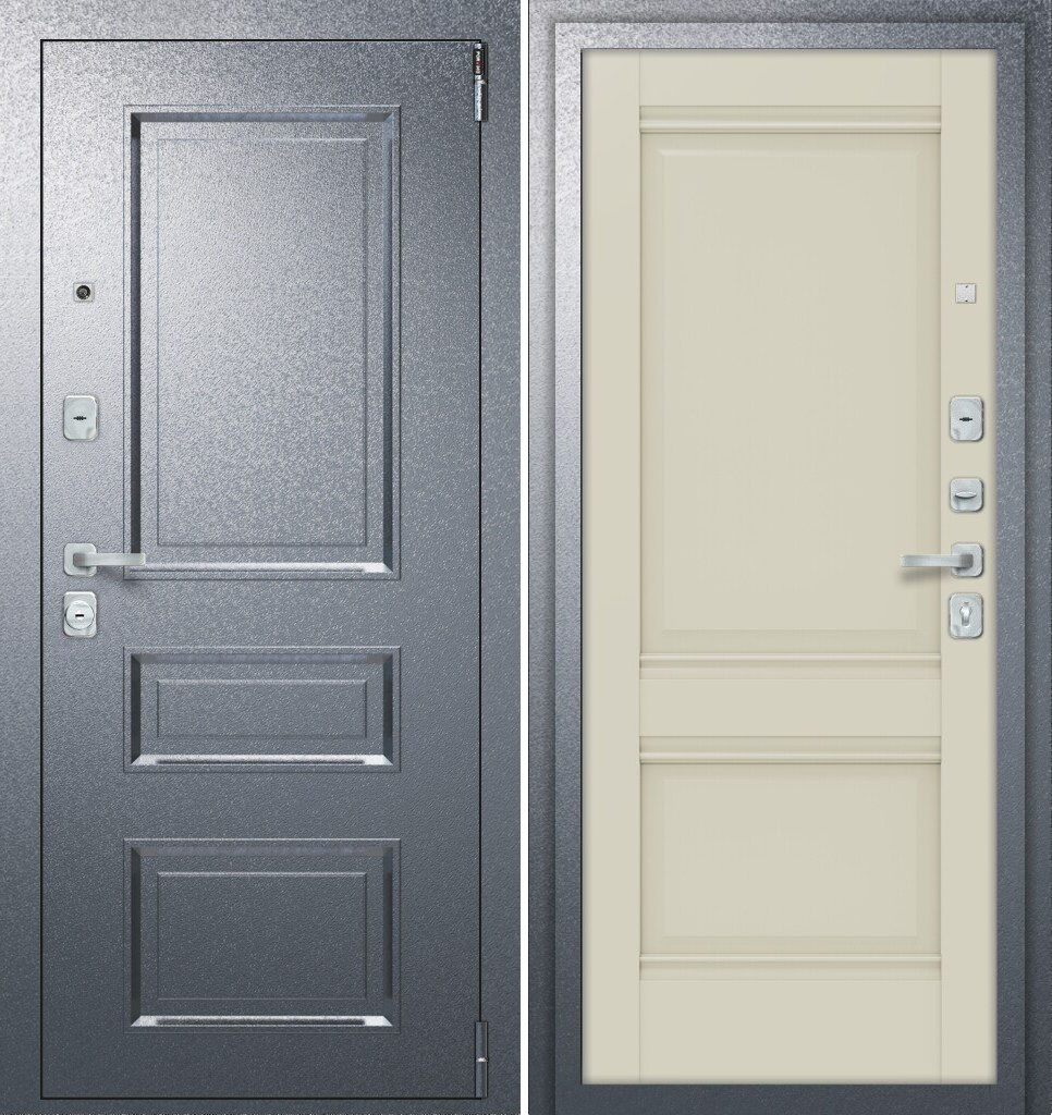 Двери входные металлические Porta R 403.K42 Букле Графит/Safari - фото 1 - id-p196661825