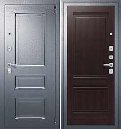 Двери входные металлические Porta R 403.K42 Букле Графит/Wenge Veralinga