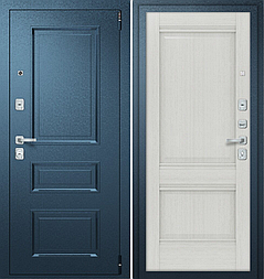 Двери входные металлические Porta R 403.K42 Букле Мирана/Bianco Veralinga