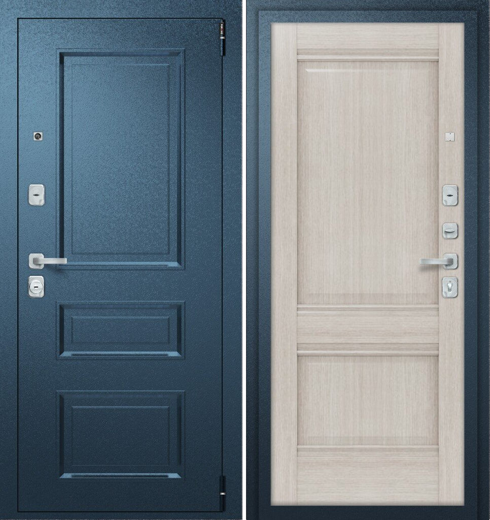 Двери входные металлические Porta R 403.K42 Букле Мирана/Cappuccino Veralinga