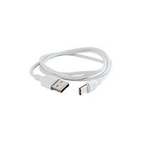 Дата-кабель, ДК 5, USB - USB Type-C, 1 м, белый, TDM