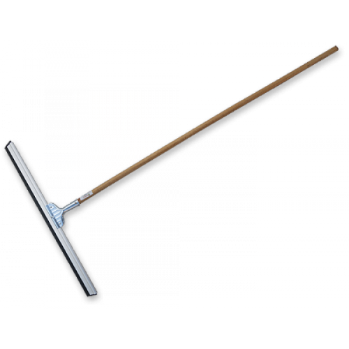 Щетка-Сгон для уборки воды алюминиевая 75см. c деревянным черенком "Bradas" ES2263-H