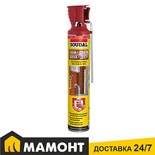 Пена монтажная Soudal ОКНА ДВЕРИ бытовая с аппликатором Genius Gun, 750 мл