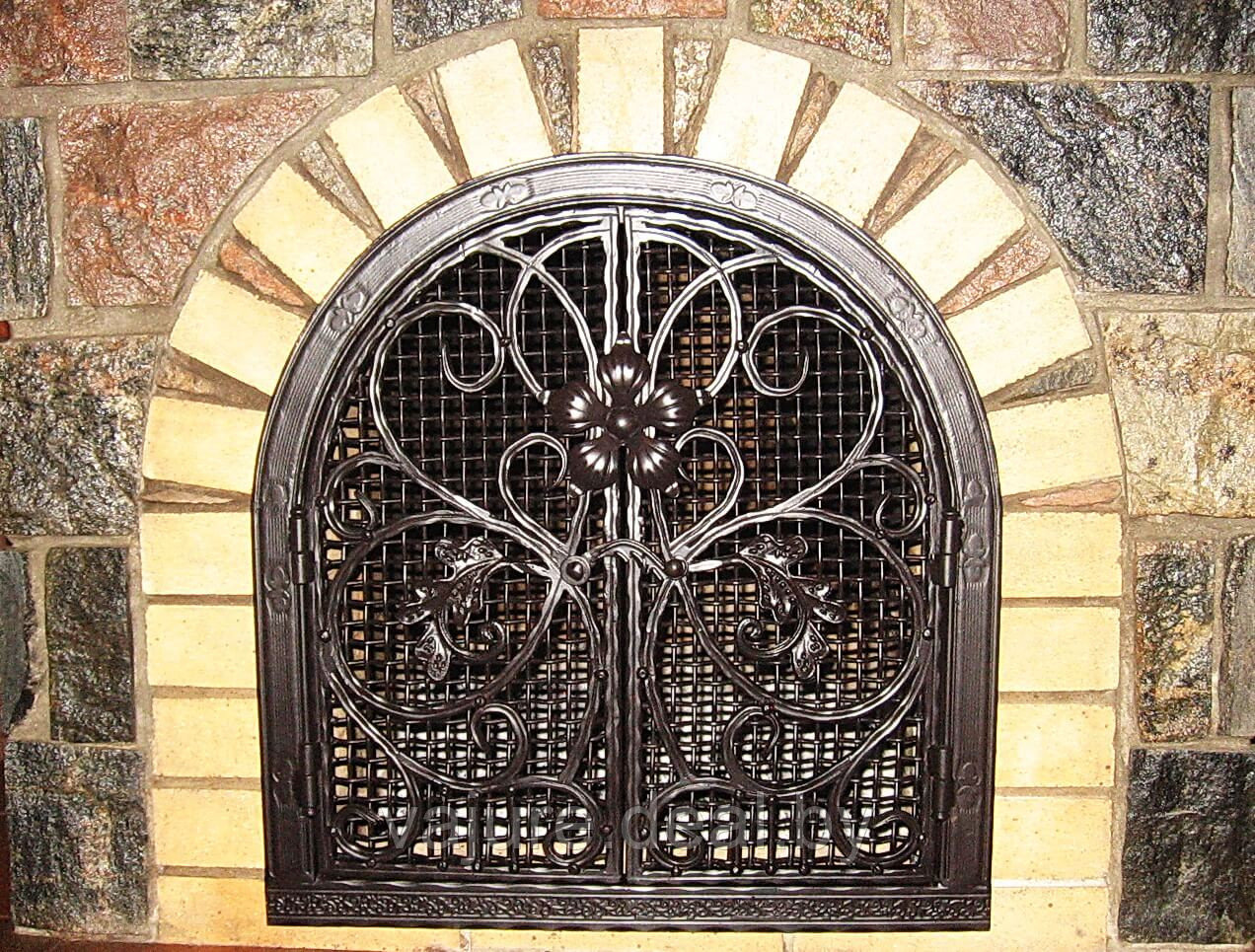 Дверцы для камина №8 - фото 1 - id-p25390981