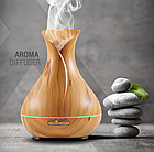 Увлажнитель воздуха, аромадиффузор Air Humidifier Aromatherapy "Тюльпан" (луковица), с пультом, 400ml, 220V, фото 3