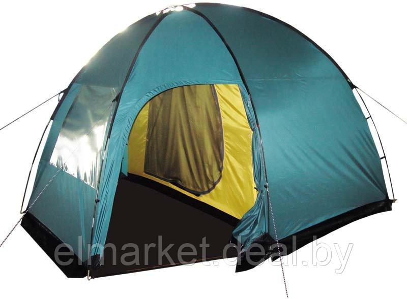 Палатка Tramp Bell 4 V2 зеленый - фото 1 - id-p196727696
