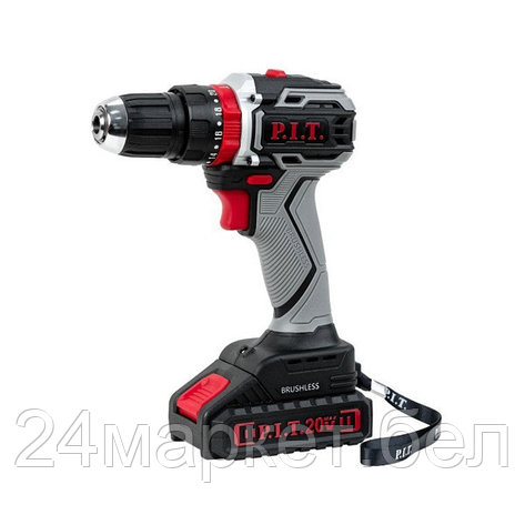 Дрель ударная аккумуляторная,20 В, 0-450/1450 об/мин, 2 Li акк., 40Нм (PSR18-D4), фото 2