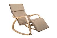 Кресло-качалка Calviano Relax 1101 светло-бежевое