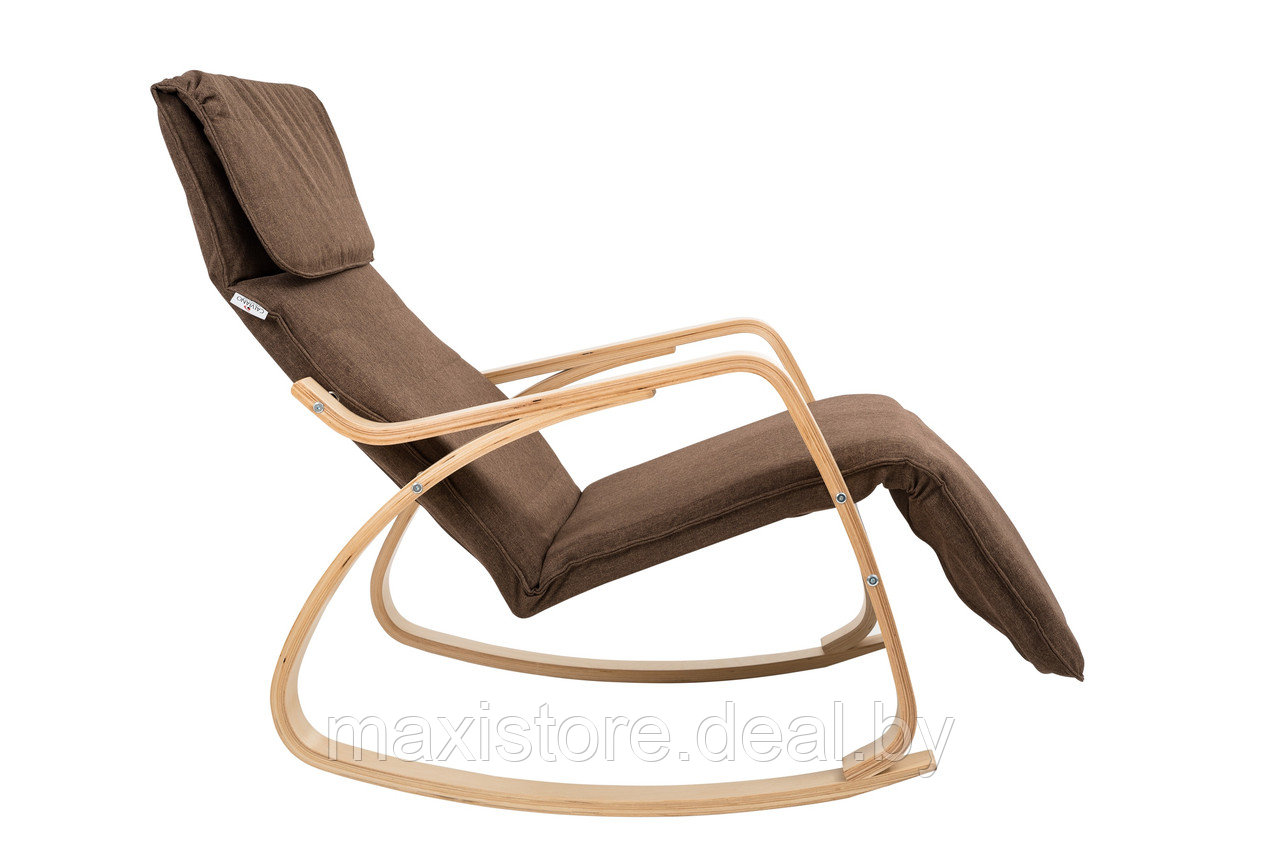 Кресло-качалка Calviano Relax 1103 коричневое - фото 5 - id-p196750824