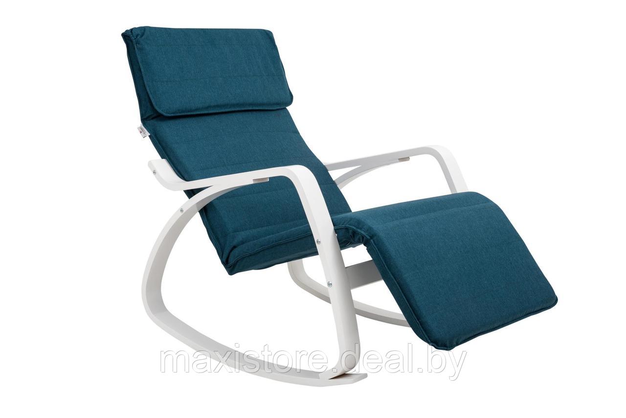 Кресло-качалка Calviano Relax 1106 синее - фото 1 - id-p196751193