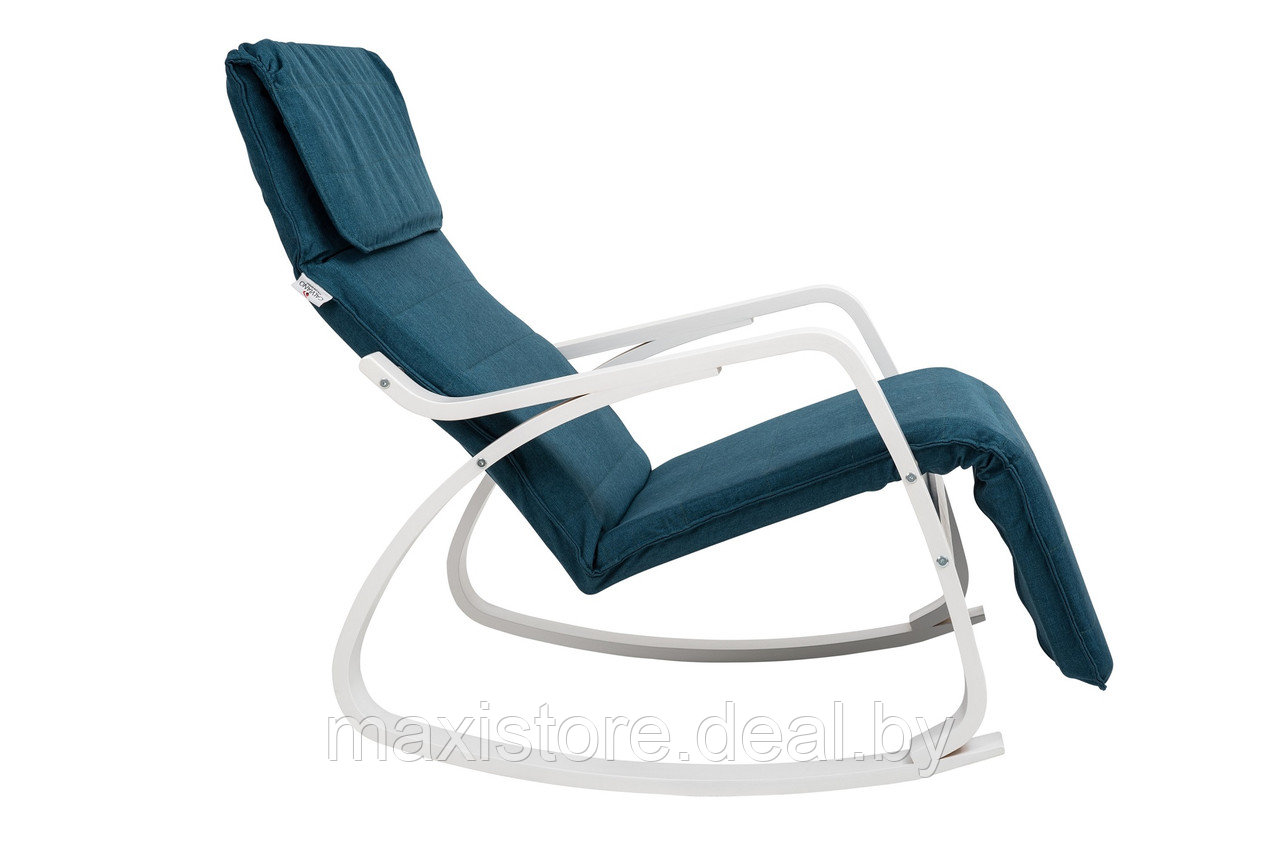 Кресло-качалка Calviano Relax 1106 синее - фото 2 - id-p196751193