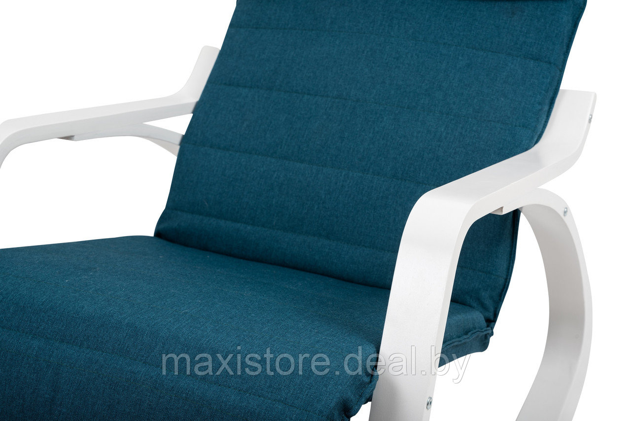Кресло-качалка Calviano Relax 1106 синее - фото 8 - id-p196751193