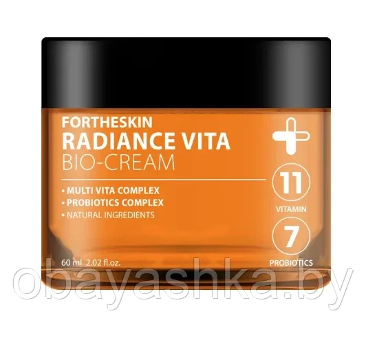 Крем для лица с витаминами Fortheskin Radiance Vita Bio Cream, 60 мл - фото 1 - id-p196752336