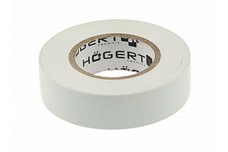 HT1P285 Изолента ПВХ 19мм х 20м х 0,13мм, белая, HOEGERT