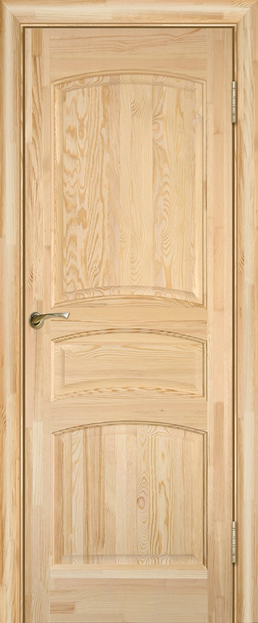 Межкомнатная дверь массив сосны ПМЦ ДГ16 Неокрашенный - фото 1 - id-p196753001