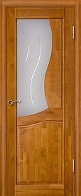 Межкомнатная дверь (Вилейка ольха) Верона ДО Медовый орех