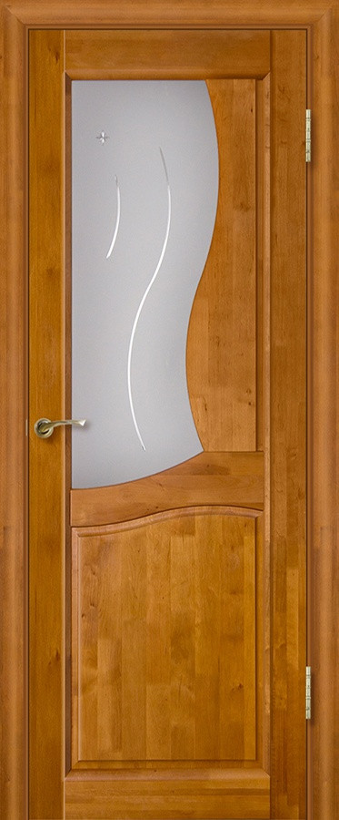 Межкомнатная дверь (Вилейка ольха) Верона ДО Медовый орех - фото 1 - id-p196753027