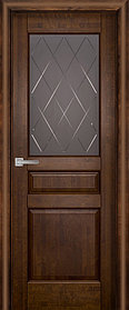 Межкомнатная дверь (Вилейка ольха) Валенсия ДО Античный орех